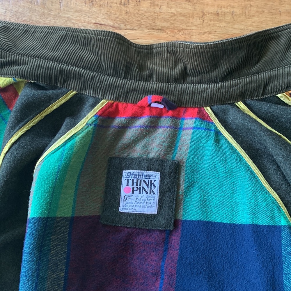 Think Pink National Park Lana Mohair Corduroy Flannel Jacket - Picture 9 of 16
